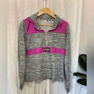 Victoria’s Secret PINK hooded pullover sweatshirt jacket